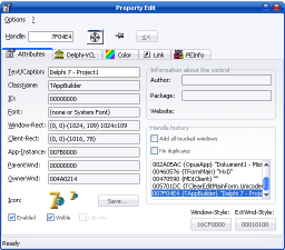 Mini screenshot of Property Edit